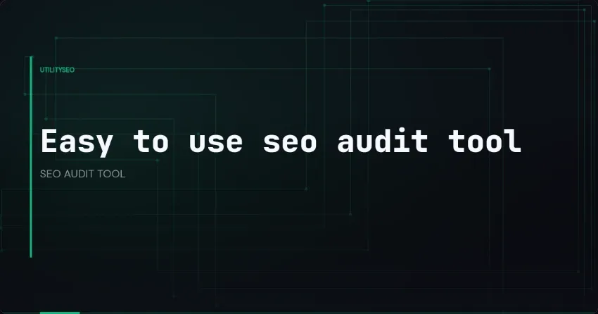 Een SEO-audittool die makkelijk te gebruiken is