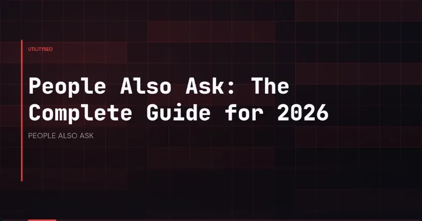 Mensen vragen ook: de complete gids voor 2026