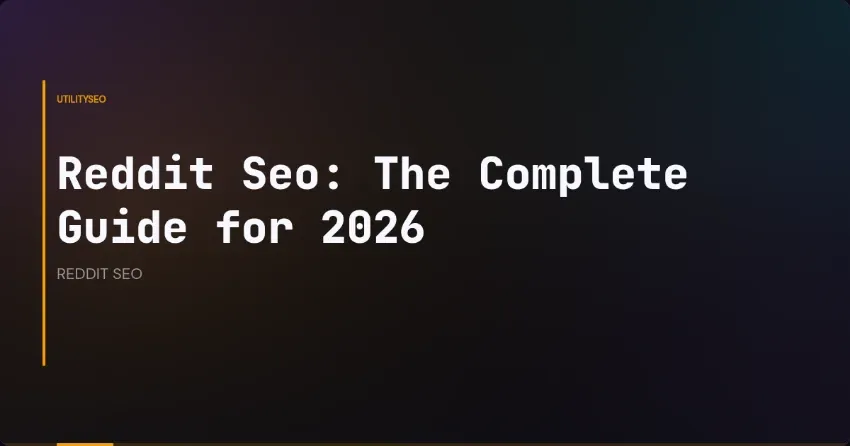 Reddit-SEO: Der komplette Leitfaden für 2026