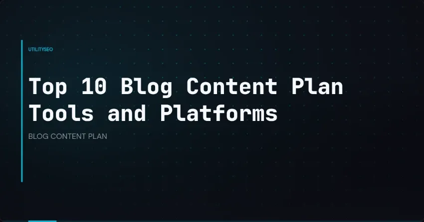 Je blog-contentplan stroomlijnen: de belangrijkste tools en software
