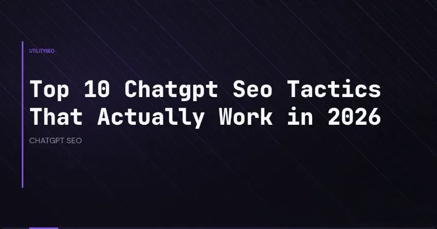 ChatGPT-SEO maximieren: Bewährte Strategien für mehr Online-Sichtbarkeit