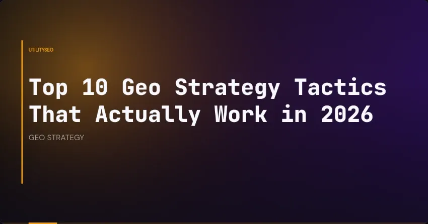 Effectieve geostrategie: technieken voor zakelijk succes in 2026