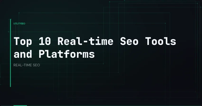Hogere posities met deze realtime SEO-oplossingen en -software