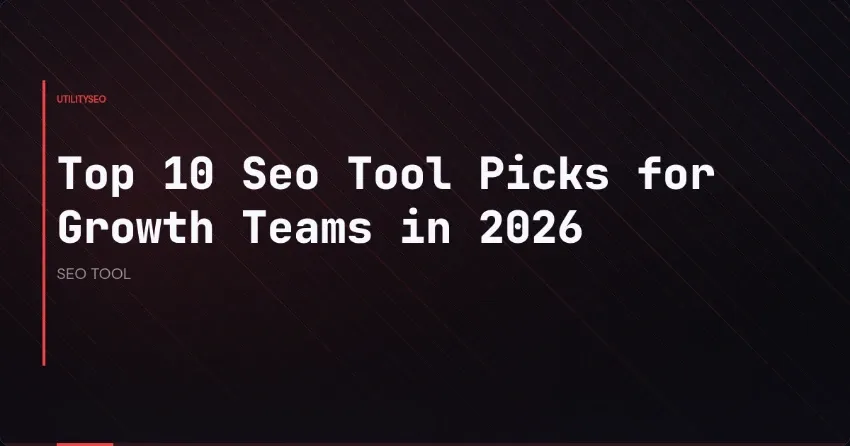 Top 10 SEO-tools voor growthteams in 2026
