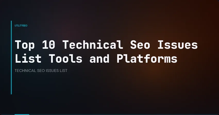 Top 10 tools en platforms voor technische SEO-problemen