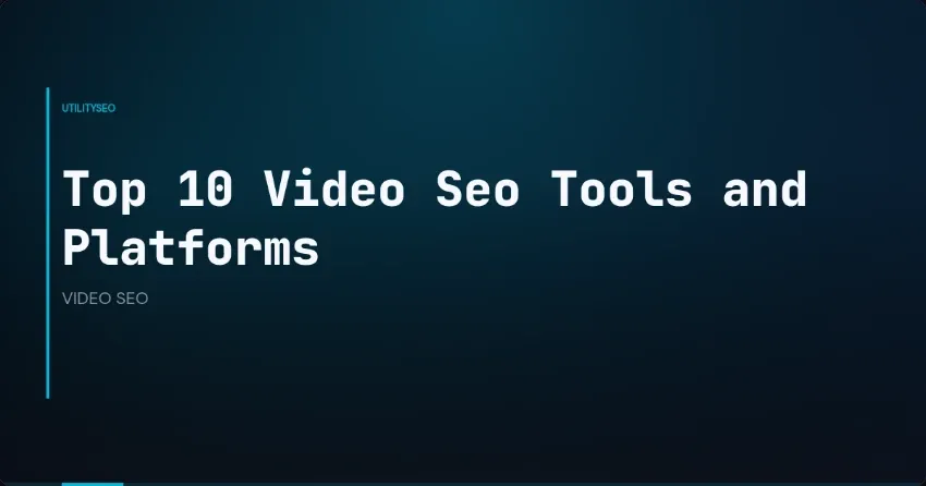 De 10 beste video-SEO-tools en -platforms